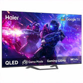Haier 75" 4K HDR Google TV QLED-S80Series-H75S80EUX (MEMC, Bezel Less, QLED, Dolby Audio)/2 Years Brand Warranty - Onestopmall.pk
